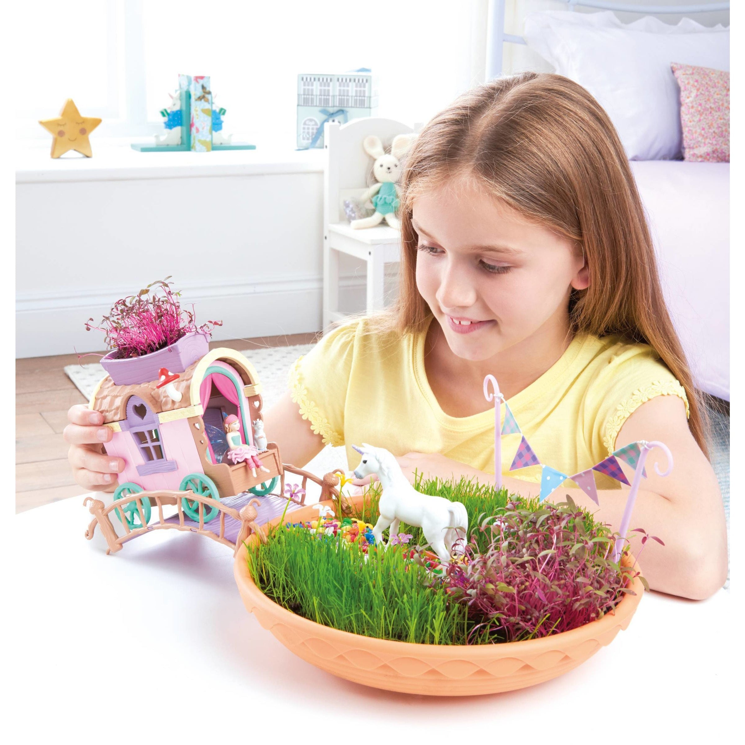 Unicorn Garden, from my fairy garden