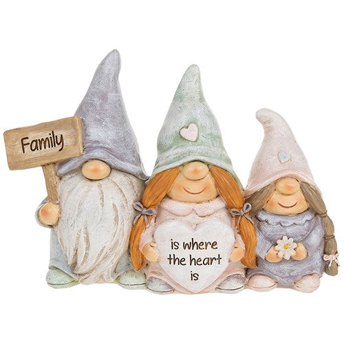A family of 3 gonks, figurine