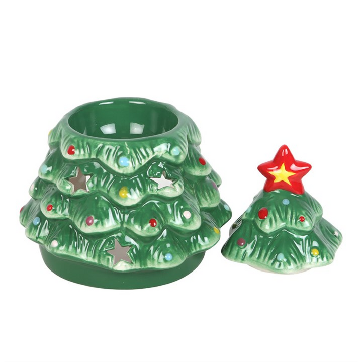 *Nostalgic Christmas Tree Shaped Ceramic Oil Burner (12/24)