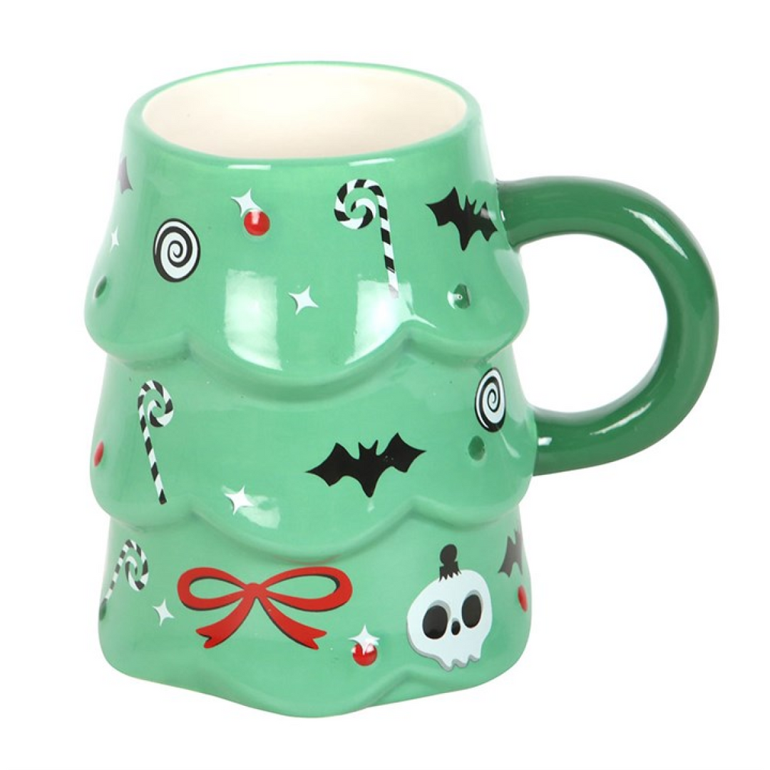 Creepy Christmas Tree Mug