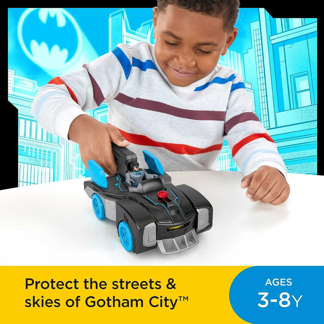 Imaginext Bat Tech Batmobile in play