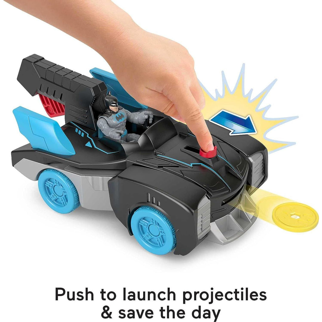 Bat Tech Batmobile Set in play