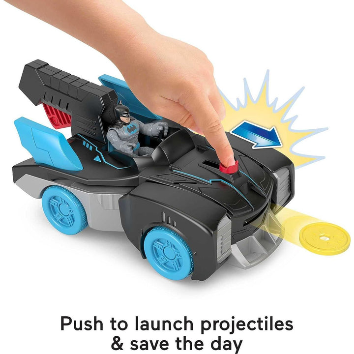 Bat Tech Batmobile Set in play