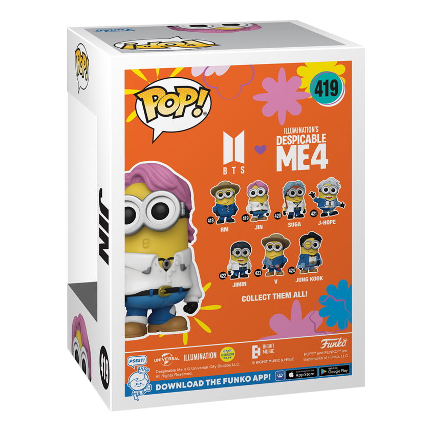 Pop! Vinyl - BTS x Despicable Me 4 - Jin