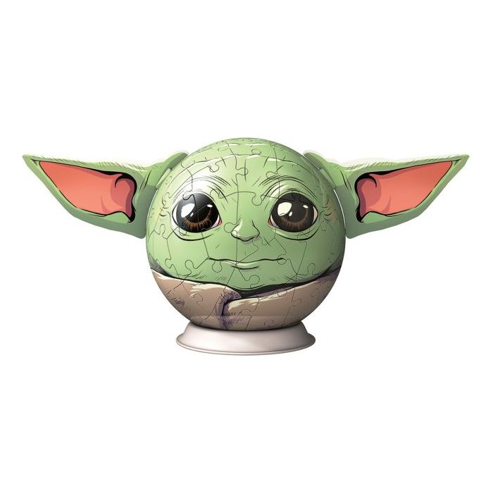 Star Wars Grogu with Ears 72 Piece 3D Puzzle Ball