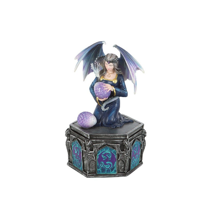 Dragon Friendship Spring Box by Anne Stokes