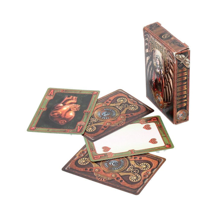 Anne Stokes steampunk playing cards