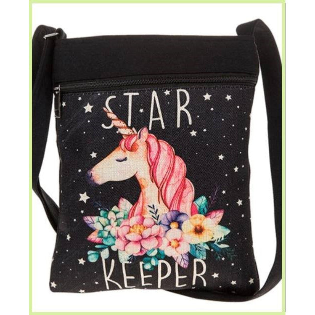 Star Keeper, Unicorn flat shoulder bag