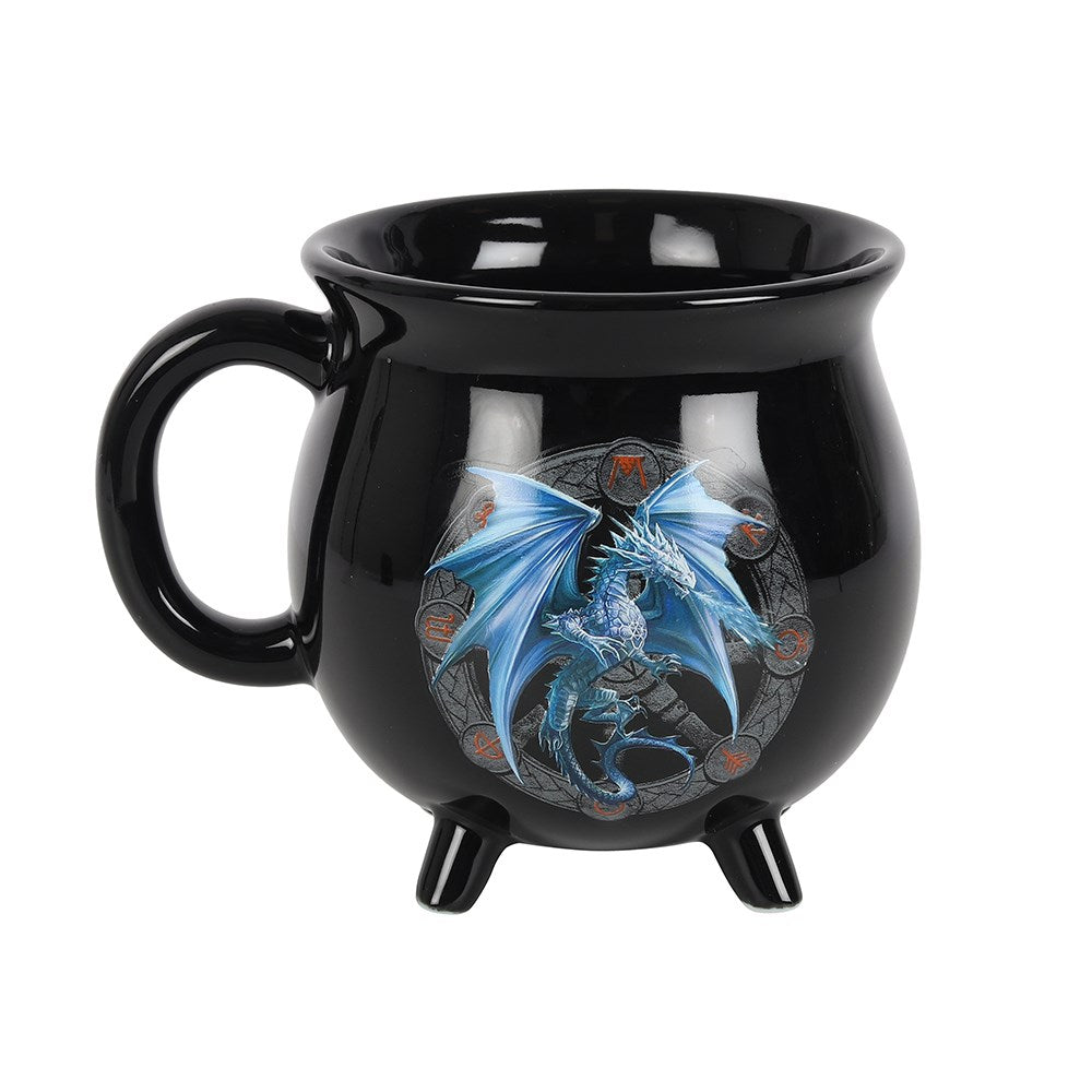 Colour change dragon cauldron mugs