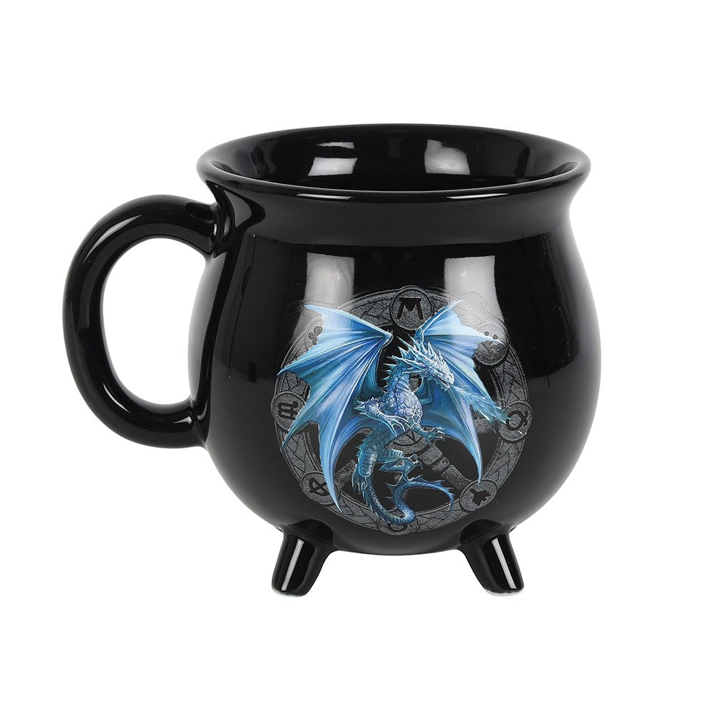 Colour change dragon cauldron mugs