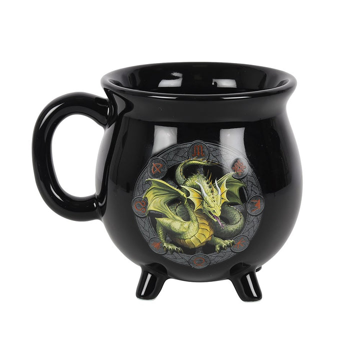 Colour change dragon cauldron mugs