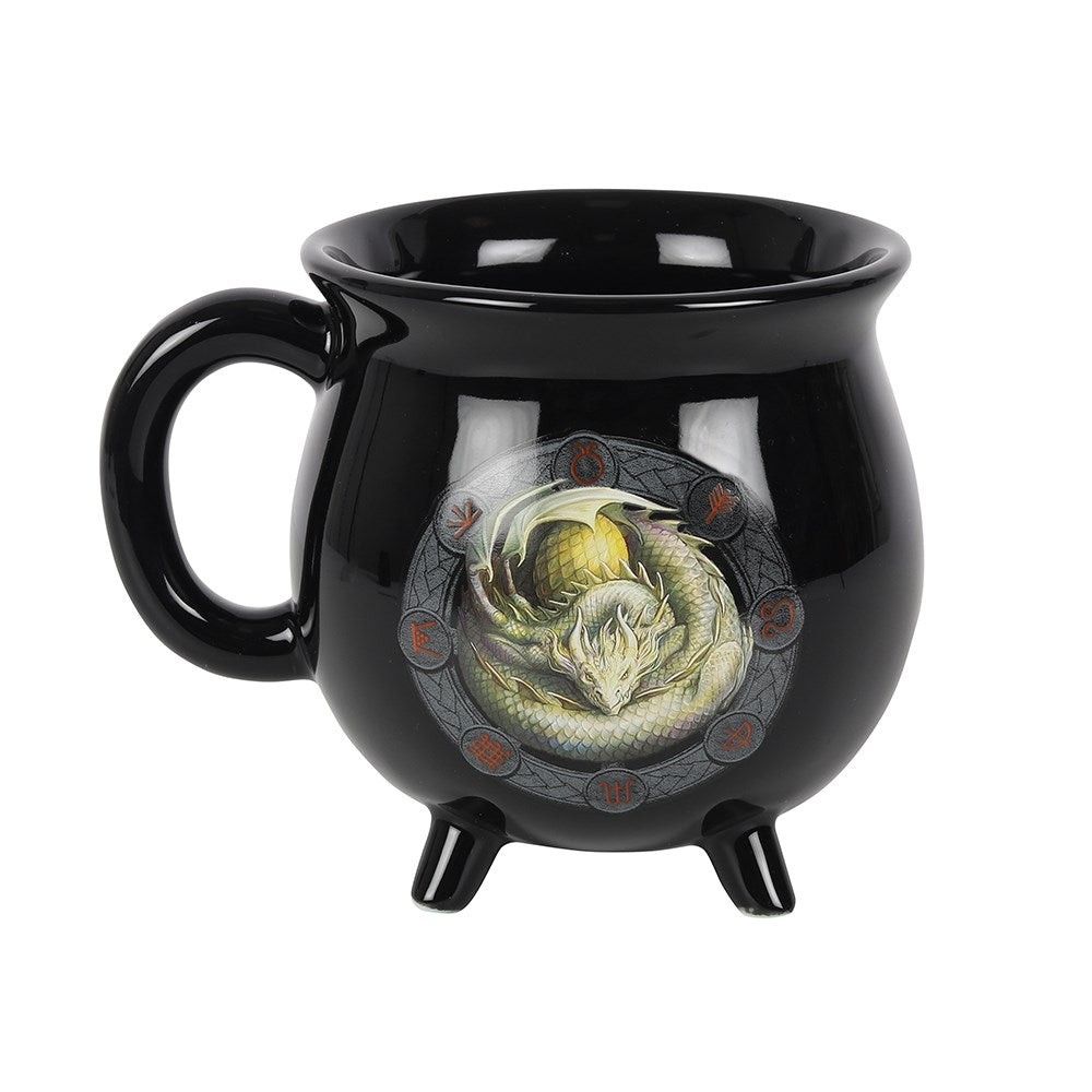 Colour change dragon cauldron mugs