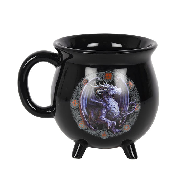 Colour change dragon cauldron mugs