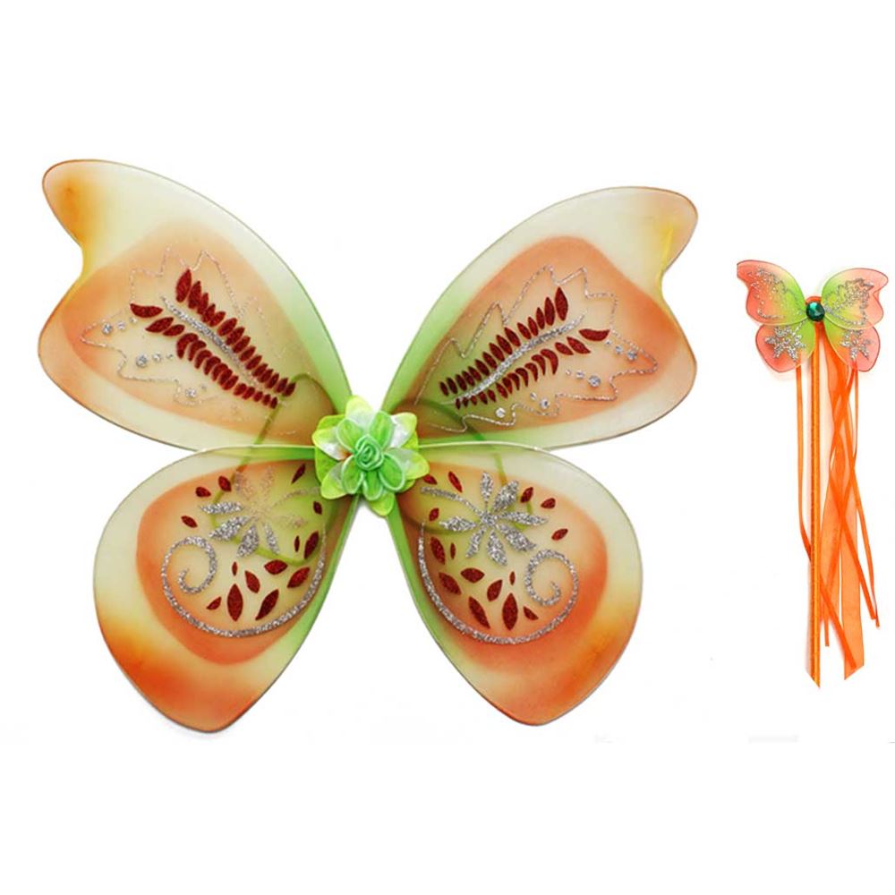 Acorn Fairy wings & wand