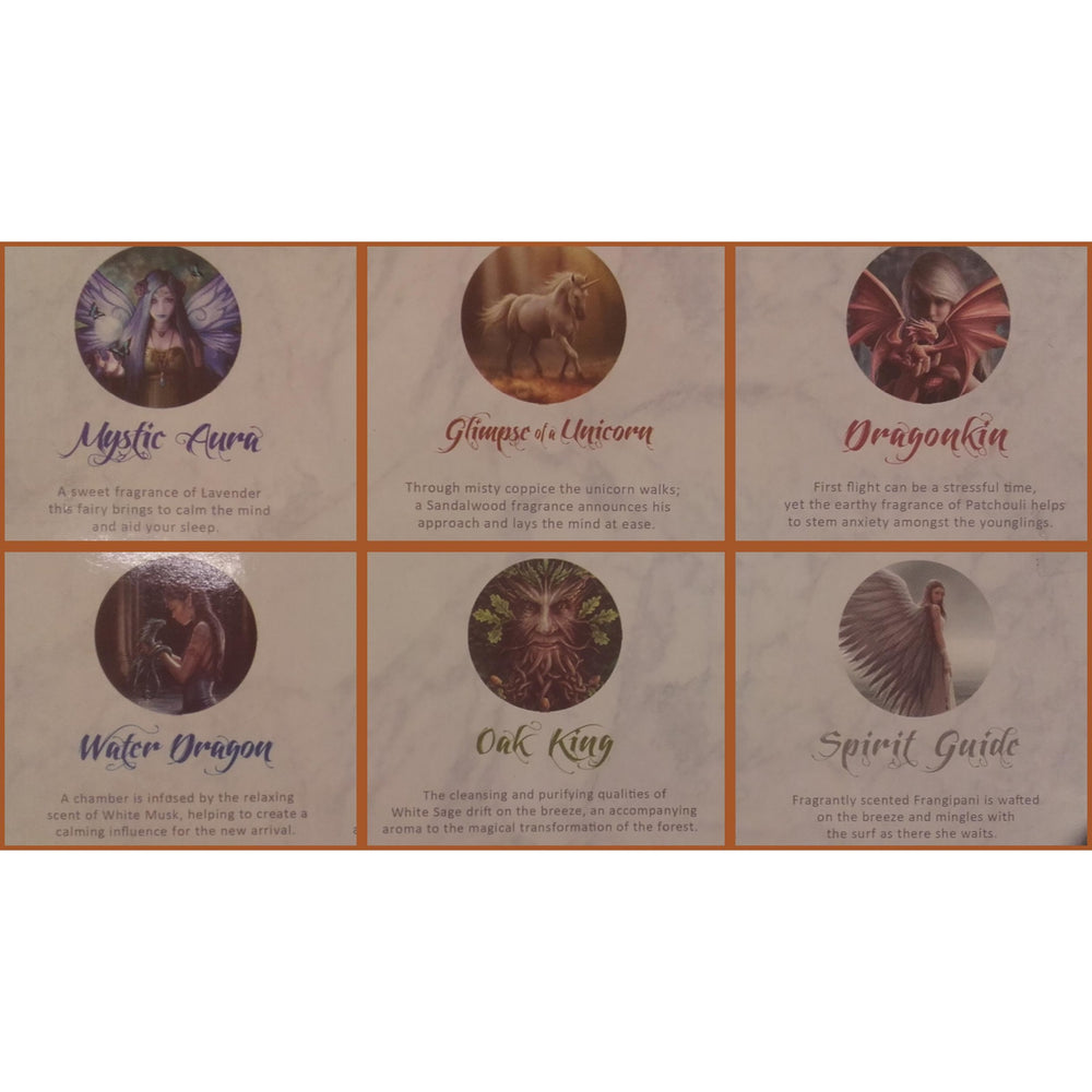 Incense descriptions