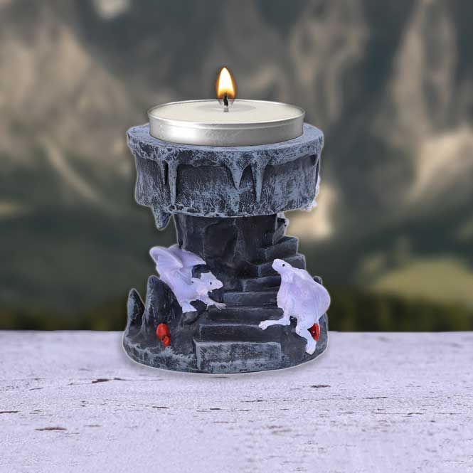 T-Light Holders by Anne Stokes