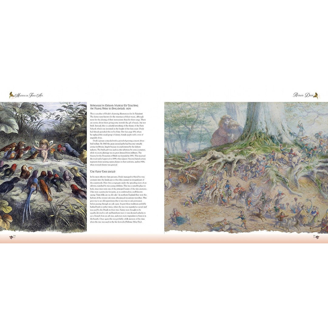 Fairy Art, Example of inside pages