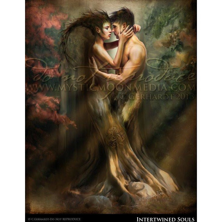 Interwined Souls, Tree Ent print