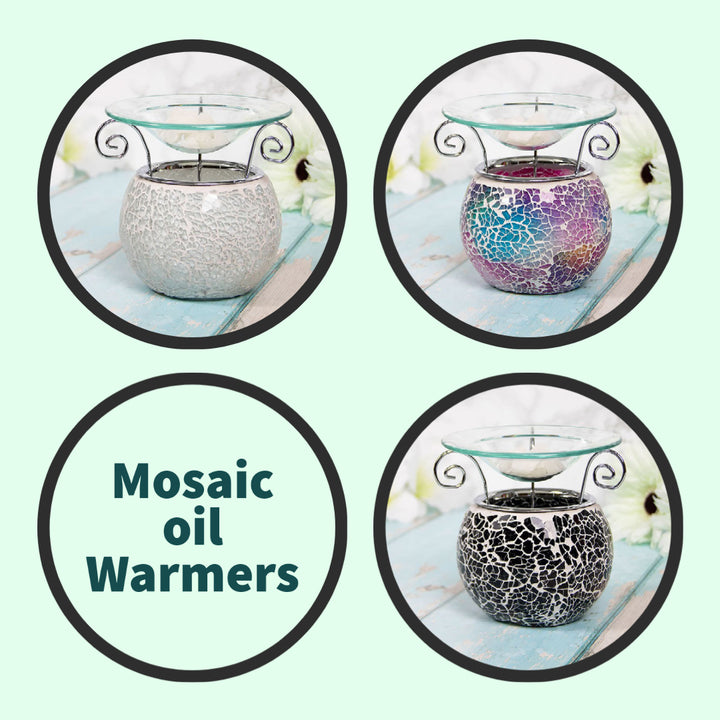 Mosaic oil warmers