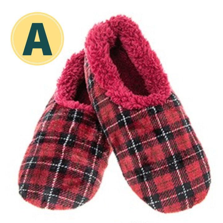 Red velour Snoozies!