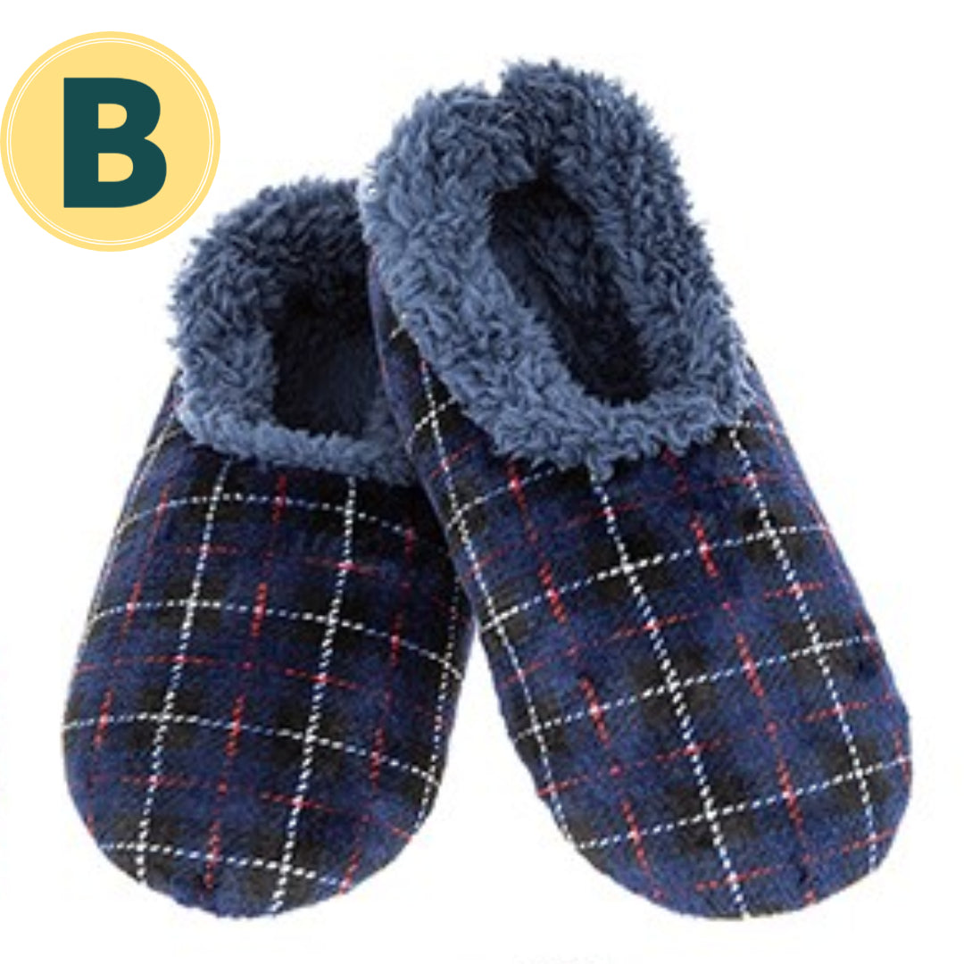 Dark blue velour Snoozies!