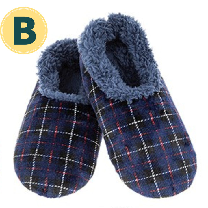 Dark blue velour Snoozies!