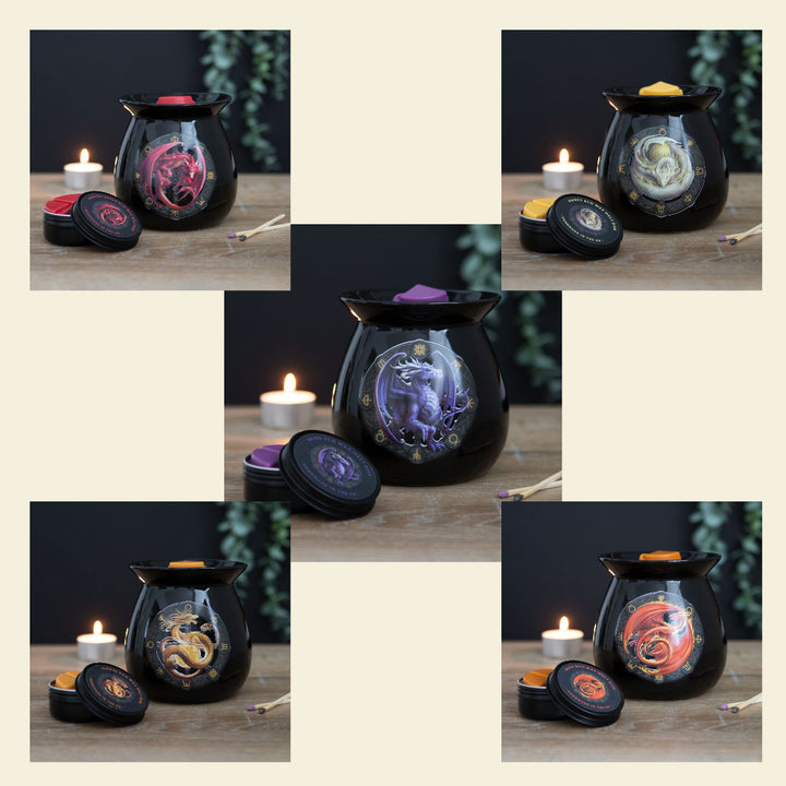 Wax Melt Burner Gift Set by Anne Stokes