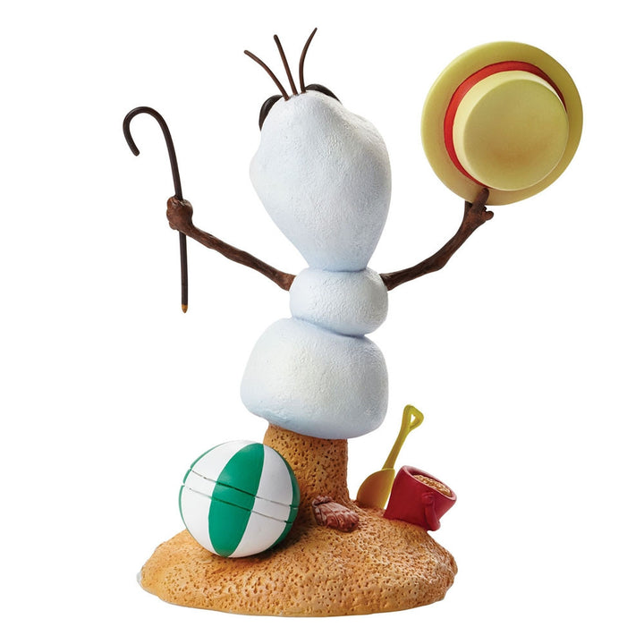 Olaf bust, rear view