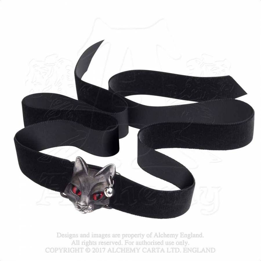 Bastet Goddess, choker alternative view