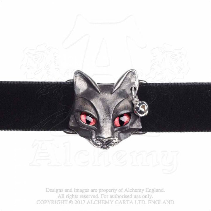 Bastet Goddess, choker alternative view