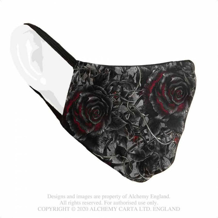 Bleeding roses face mask