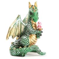 Fiddlehead dragon eating icecream