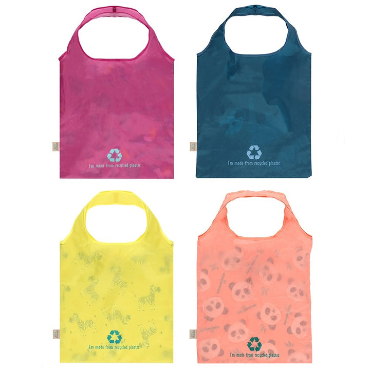 Eco animal shopping bags rear view