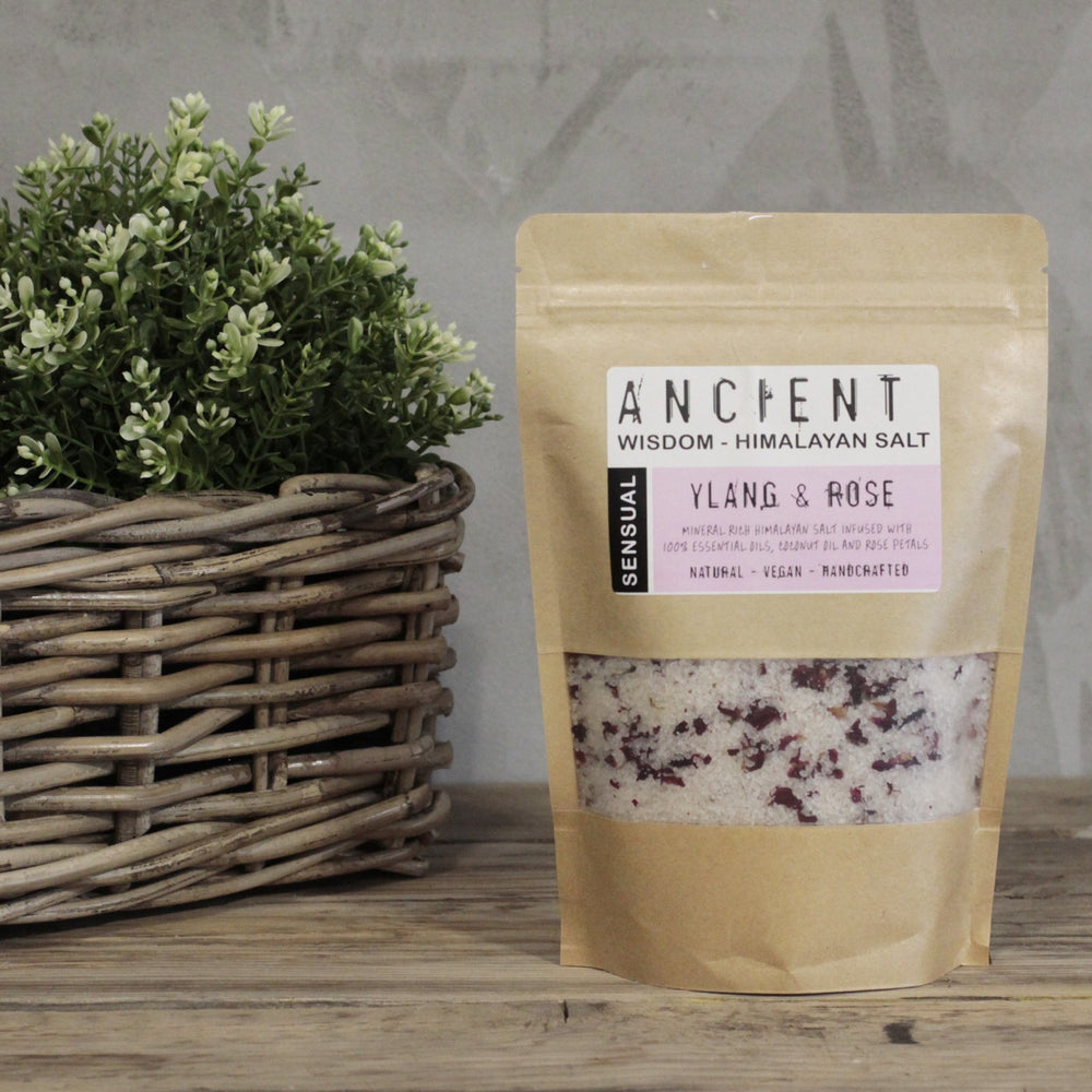 Ylang and Rose, Himalayan bath salt blend