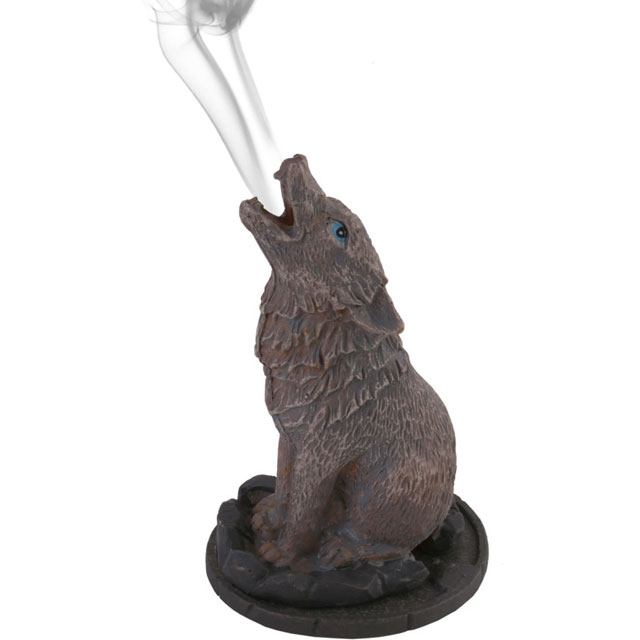 Wolf Incense cone burner