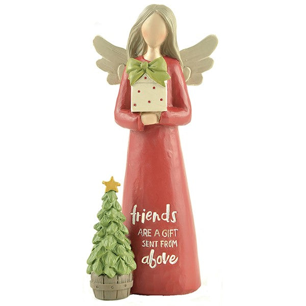 Christmas friendship Angel by Feather and Grace