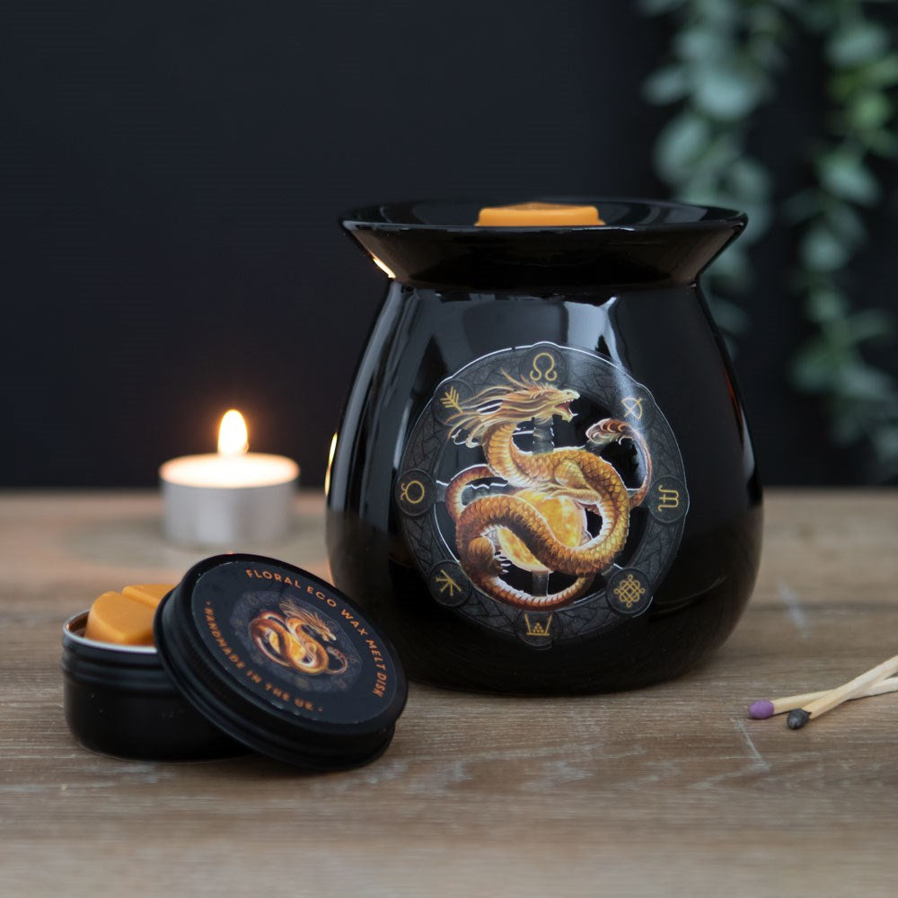 Anne Stokes LItha Wax Melt Burner open