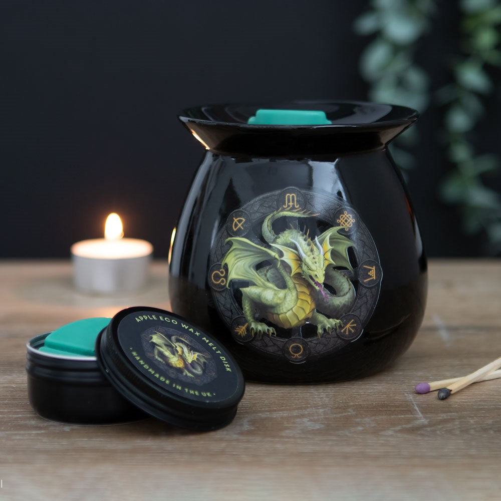 Anne Stokes Mabon Wax Melt Burner Open