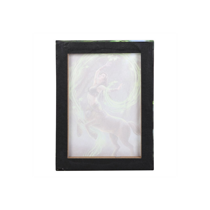 19x25cm Earth Element Sorceress Canvas Plaque by Anne Stokes