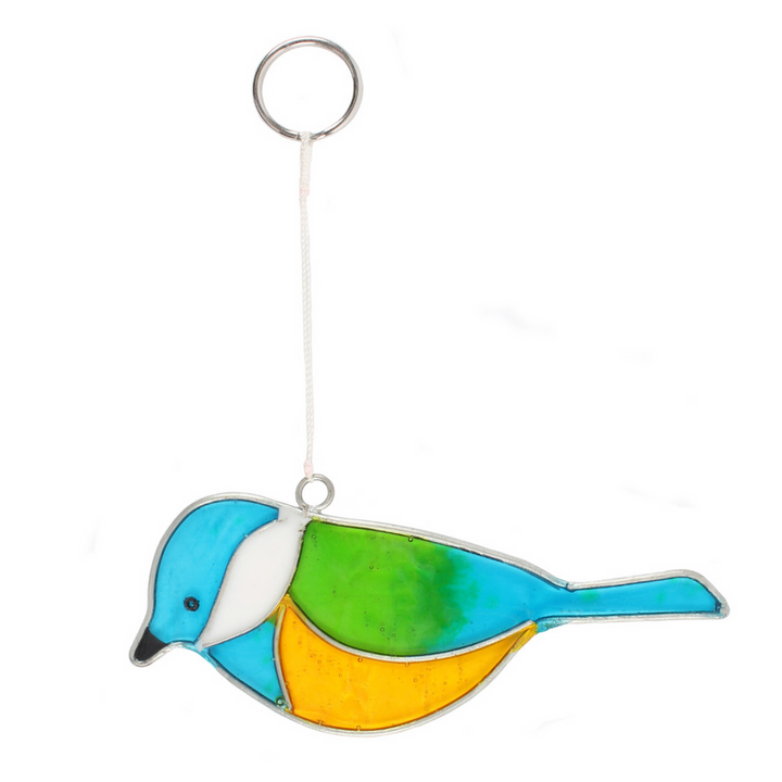 Blue Tit Bird Suncatcher