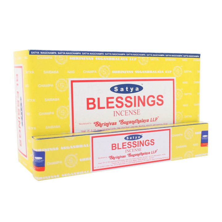 12 Packs of Blessings Incense Sticks by Satya