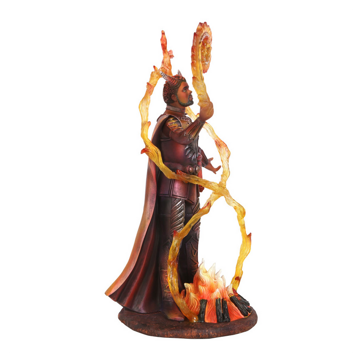 Fire Elemental Wizard Figurine by Anne Stokes
