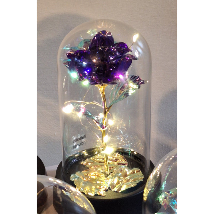 Radiant rose dome, with LED lights (Small)