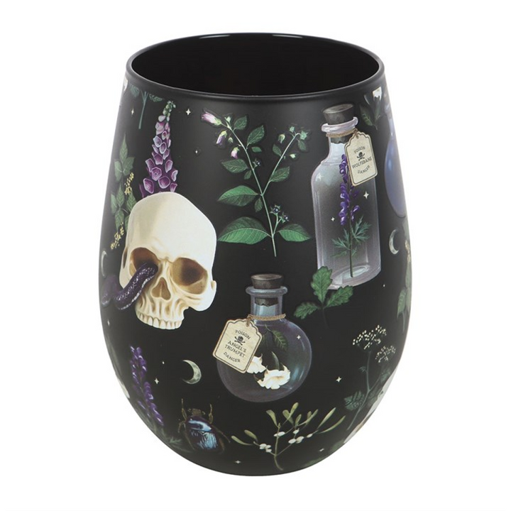 Venom &amp; Vines Print Stemless Glass