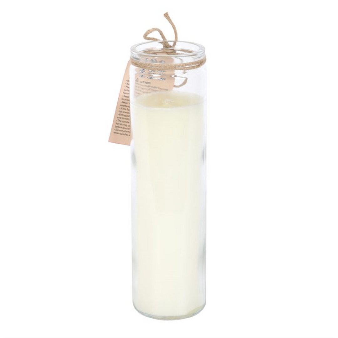 Vintage Tarot Rose Tube Candle
