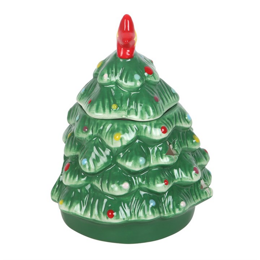 *Nostalgic Christmas Tree Shaped Ceramic Oil Burner (12/24)