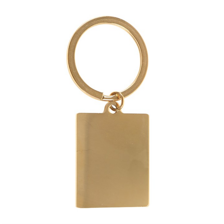 The Wheel of Fortune Vintage Tarot Keyring