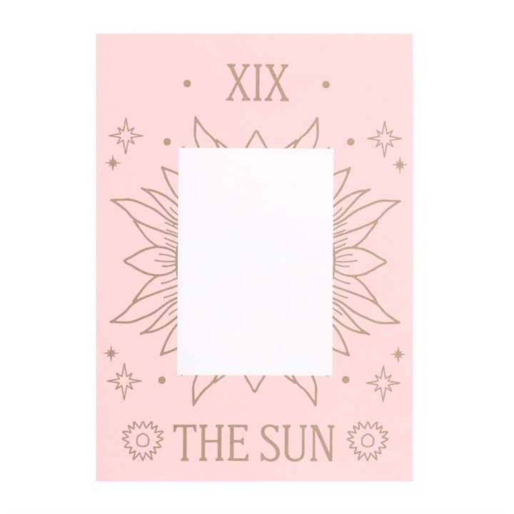 The Sun Vintage Tarot Necklace on Greeting Card