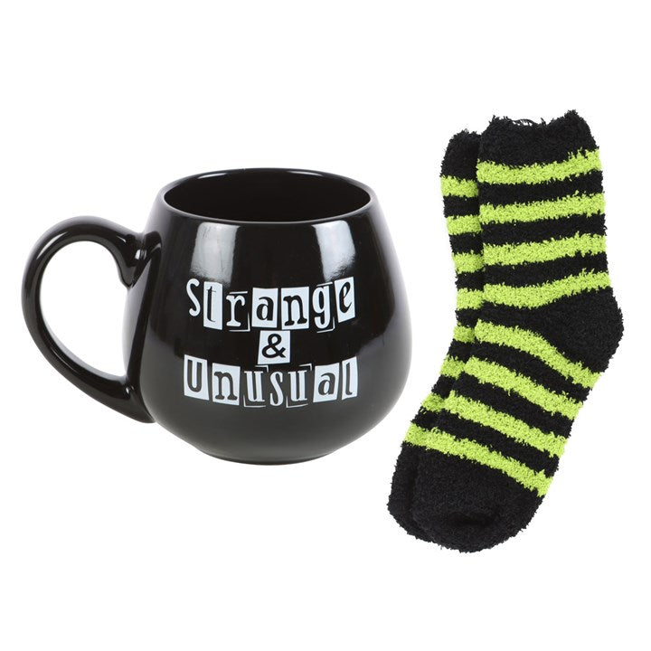 Strange &amp; Unusual Mug and Socks Set