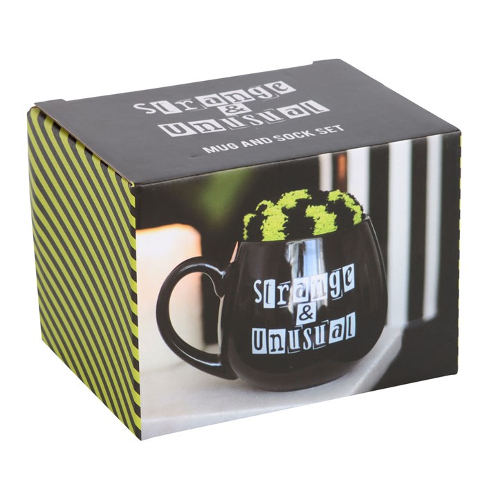 Strange &amp; Unusual Mug and Socks Set